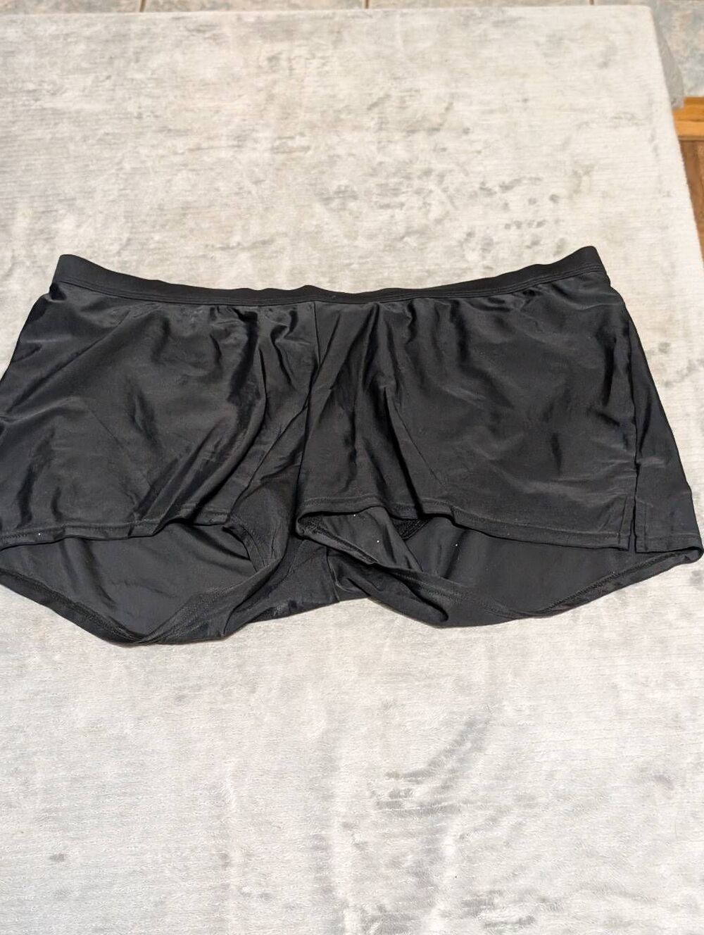 Motherhood Maternity size M Black Bikini Bottom Swim Shorts Boyshort